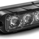 Feniex T3 Surface Mount | Green | Compact, 14 Flash Patterns | 3 LEDs, Super Bright 3 Watt LEDs, SAE Class 1 | Emergency Warning Lights