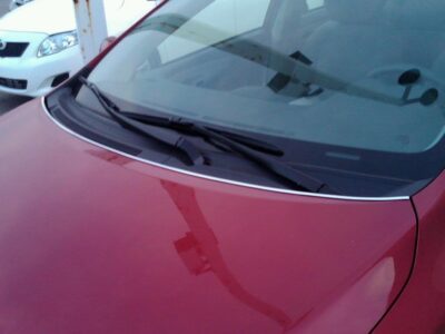 TRUE LINE Automotive Chrome Hood Trunk Trim Molding Kit - Image 2