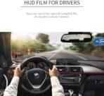 RED SHIELD Universal Head Up Display HUD Reflective Windshield Film 7.5" for All Car Makes and Models. Premium Quality High Definition HD Clarity. Compatible with All HUD Units and Smartphones. 2 PK - Image 3