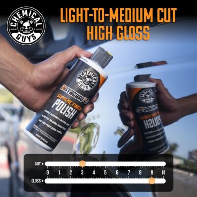 Chemical Guys InSynchro V45 Polish - 16 oz Medium Cut Car Polish for Cars, Trucks, SUVs, Motorcycles, and RVs - Removes Light Scratches, Swirls, and Haze - Restores Color Depth and High Gloss Finish - Image 6