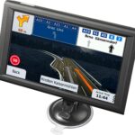 VEVOR GPS Navigator for Car, 9 inch Touch Screen 16GB GPS Navigation System with Built-in Dash Cam, Voice Turn-by-Turn Guidance, Speed and Red Light Warning, Custom Truck Routing, for Car Truck RV