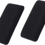 2pcs Car Armrest Cushion, Microfiber Leather Car Knee Pads, Car Knee Cushion Car Armrest Support, Removable Soft Leather Pad, Padded Arm, for Arm Foot Knee Pain Relief
