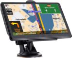 GPS Navigation for Car, Latest 2025 Map,7 inch Touch Screen Real Voice Spoken Turn-by-Turn Direction Reminding Navigation System for Cars, Vehicle GPS Satellite Navigator with(Free Lifetime Updates)