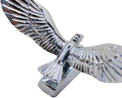 3D Emblem Eagle Auto Car Front Cover Chrome Hood Ornament Sticker Badge Bonnet Motorcycle Decoration Styling Accessories - Image 3