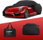 Indoor Car Cover for Porsche 911 928 718,Car Cover Indoor Soft for 911 with Storage Bag,Stretch Full Cover Protection for Auto Dust-Proof,Underground Garage,Car Show
