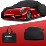 Indoor Car Cover for Porsche 911 928 718,Car Cover Indoor Soft for 911 with Storage Bag,Stretch Full Cover Protection for Auto Dust-Proof,Underground Garage,Car Show
