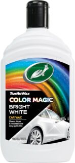 Turtle Wax 52712 Professional Finish Color Magic Car Paintwork Polish - Restores, Cleans & Shines - Long Lasting Protection with Dynamic Color Boost - Easy to Use - White, 500m