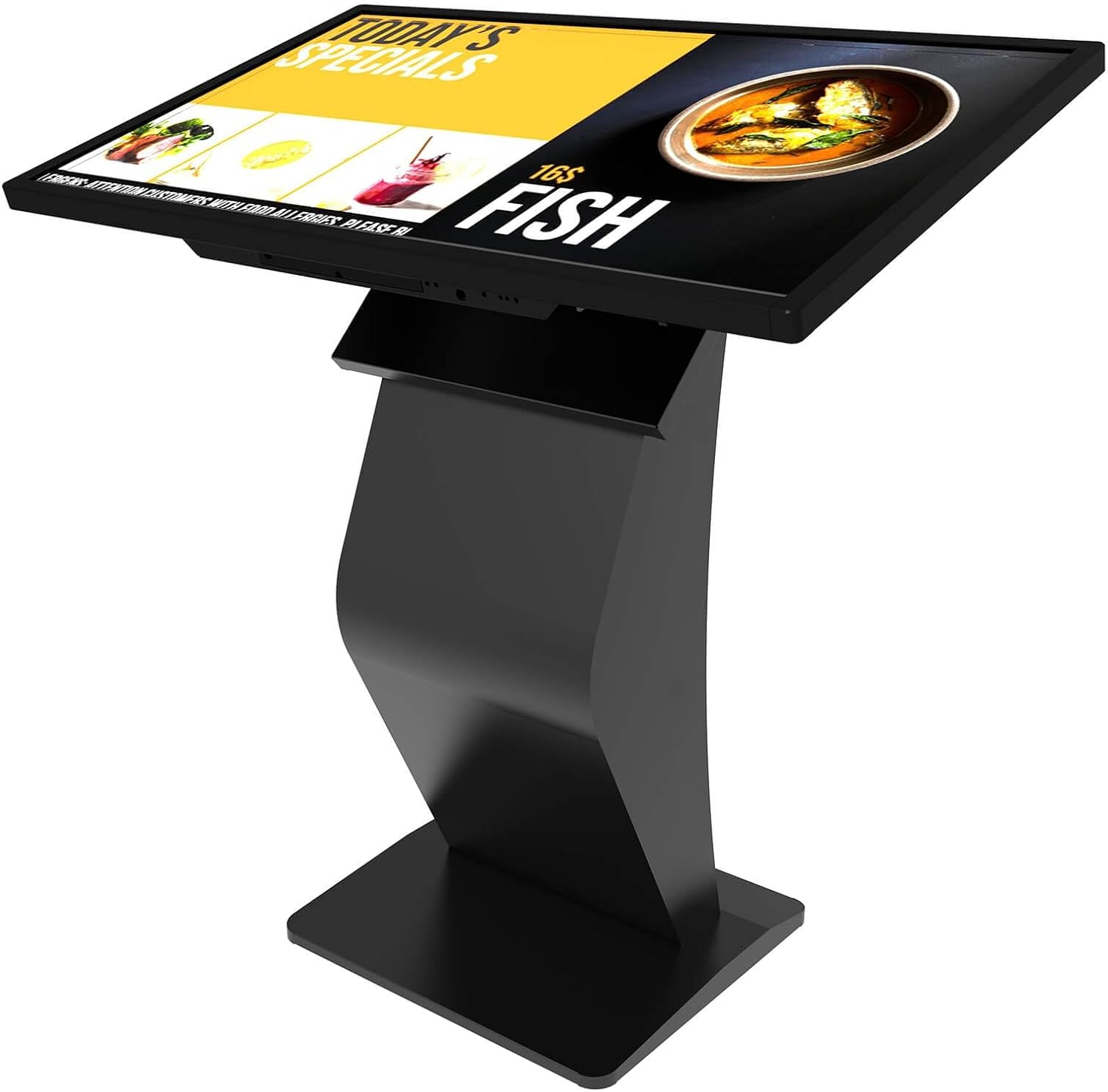 61QZPlWTJHL._AC_SL1500_.jpg 32 inch Touch Screen Kiosk, Android System, Install APP, Browser, Digital Signage Kiosk, K-Style Stand Digital Signage Display, Interactive Display Mall Navigation/Advertising/Retail Store - Image 1