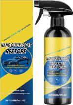 Car Ceramic Coating Spray, 120ML Quick Effect Coating Agent for Cars, Car Coatings Spray for Shine and Protection, Long Lasting Nano Cars Polishing Wax Sprays, for Auto Maintenance Supplies