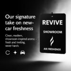 Premium Hanging Car Air Fresheners, Showroom-New Car Scent, 3-Pack, Long-Lasting & Odor Eliminating, Modern Design - Image 3