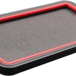 Car Dashboard Anti-Slip Grip Mat, Cell Phone Holder Gel Pad, Multifunctional Dashboard Sticky Pad, Universal Vehicle Interior Accessories for GPS, Keychains, Sunglasses (Red)