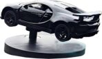 Car Dashboard Decorations – Drift & Turn Mini Car Model Ornament – Dynamic Interactive Automobile Decor for Enthusiasts Vehicle Interior Dashboard Drifting Decorations Accessories Gifts (Black)