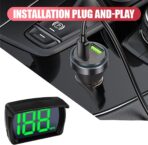 Car HUD GPS Digital Speedometer, Automotive MPH LED Large Font Head Up Display with USB Cable Plug & Play, Universal Vehicle Speed Meter for Golf Cart, Truck, SUV, Motorcycle(MP/H) - Image 6