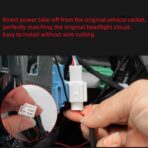 HIGH FLYING for Honda CRV CR-V 2023-2026 Car Interior Accessories Multicolor Under Dash LED Footwell Ambient Light ABS Kit - Image 2