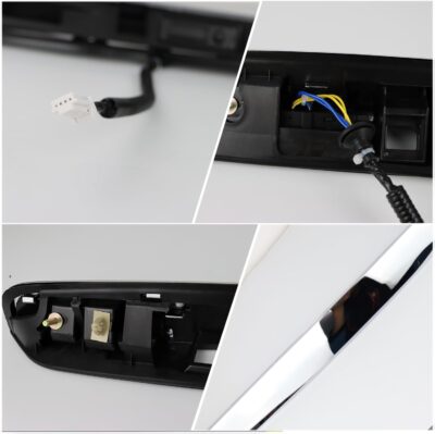 Rear Tailgate Garnish Handle Trim Chrome Compatible with Nissan Pathfinder S SV SL and Platinum 2013-2020 Rear Tailgate Handle Garnish Finisher Molding Replace 90810-3KG0A - Image 5