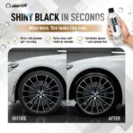 Nanoskin WHITE LIGHTENING Premium Dressing 16 Oz. – Universal Thick Wipe-On Dressing for Car Detailing | Works on Tire, Vinyl, Rubber, Plastic & Trim | Safe for Cars, Trucks, Motorcycles, RVs & More - Image 2