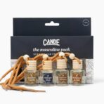 CE Craft Hanging Car Air Freshener – Fragrance Oil Diffuser with Essential Oils – Long-Lasting Aromatherapy Scents for Automobiles – 4 Pack, Masculine - Image 6