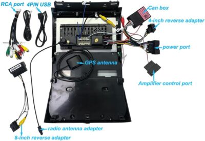 for Ford F150 Radio Upgrade 2015 2016 2017 2018,12.1inch QLED Touch Screen Stereo,8 Core CPU,Carplay Android Auto Ready,Keep OEM Camera and Steering Wheel Control - Image 5