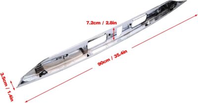 74890T2FA11 Rear License Garnish Molding Chrome Trims fit for Honda Accord 2013 2014 2015 Rear License Garnish Molding Tail Gate Trunk Trim Cover 74890-T2F-A11 - Image 2