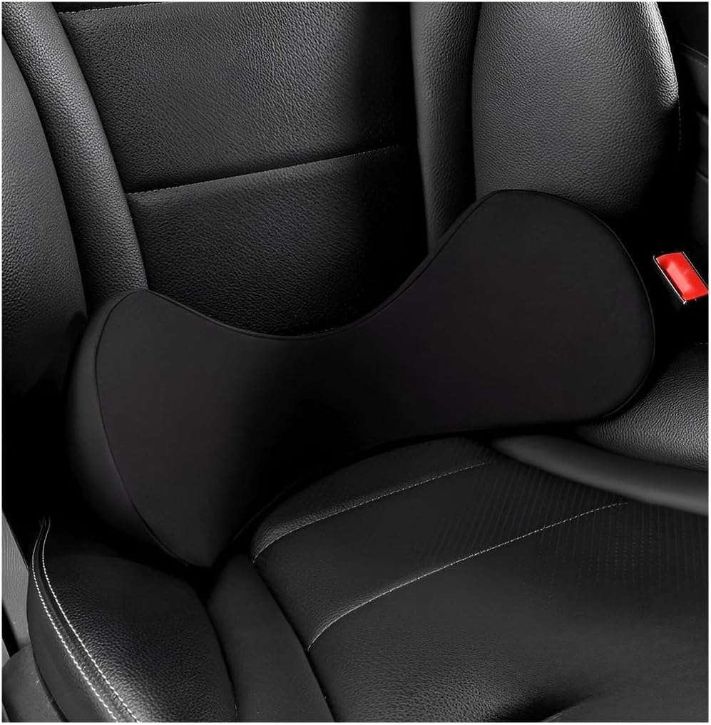 61T50xWVLnL._AC_SL1200_.jpg Car Seat Cushion for Driving, Memory Foam Lumbar Support Pillow for Sciatica & Lower Back Pain Relief, Ergonomic Comfort Driver Seat Cushion for Car Home Office Chair - Image 1