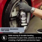 Ethos Graphene Shine - Trim & Tire Shine Spray, High Sheen, Non Greasy, Sling Free Finish! Conditions and Protects Rubber with UV Protection (16 Oz) - Image 4