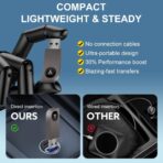 2 in 1 Wireless CarPlay Adapter, Android Auto Plug&Play CarPlay Dongle Converts Wired to Wireless with USB&USB-C/Type-C, Fast Auto-Connect, Stable Control & No Delay, for iOS 10+/Android 11+ - Image 6