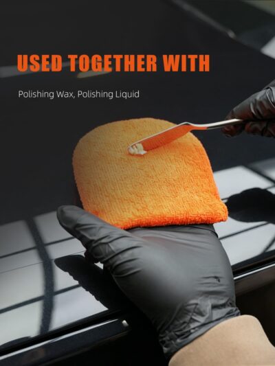 Microfiber applicator pad, Microfiber Sponge, SPTA 10Pcs Ultra-Soft Microfiber Wax Applicator Pads, Cleaning Pads with Finger Pocket Wax Applicator for Applying Wax, Sealants - Image 6