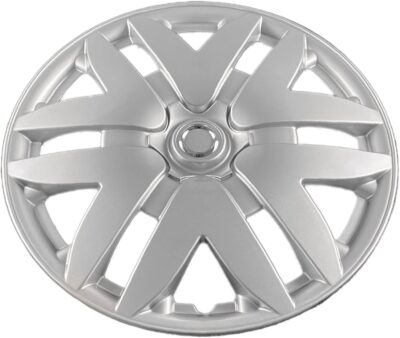 Premium Quality 16 inch Silver Hubcaps/Wheel Covers fits 2004 2005 2006 2007 2008 2009 and 2010 Toyota Sienna, Heavy Duty Construction (Set of 4) 61124AMS-4 - Image 3