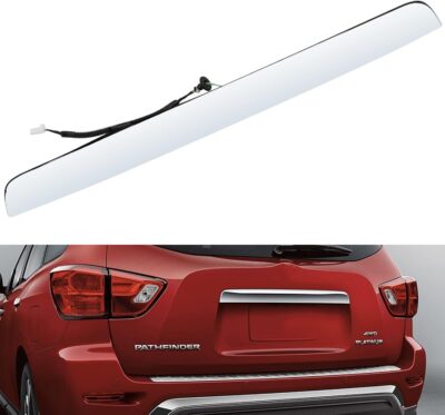 Rear Tailgate Chrome Handle Finisher Molding Fit for 2013-2019 Nissan Pathfinder Replaces# 90810-9PG0A Rear Liftgate Handle Garnish Molding - Image 8