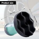 Flow Tire Shine Applicator with Reservoir - No-Drip, Streak-Free, Reusable Detailing Sponge for Car Care - Image 6