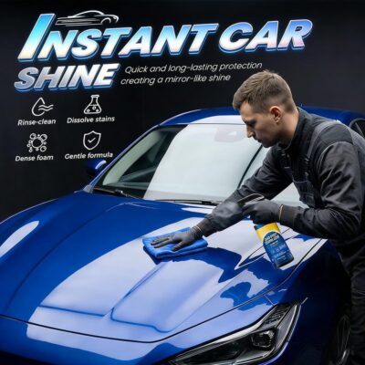 Quick Effect Car Coating Spray, Waterless Wash & Polish, Car Coating Spray for Shine & Protection, Quick Acting Paint Protection and Glass Cleaner (2pcs) - Image 6