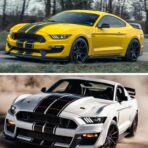 Car Hood Stripe Sticker Universal Auto Racing Stripes Body Side Decal Vinyl Stripe Sticker Accessories Modified Decoration for Car Vehicles (Black, 63 * 11'') - Image 3