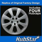 Hubcap Replacement for Toyota Corolla 2020-2025, 16-inch Replica Wheel Cover (Set of 4) - Image 2