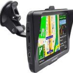 AWESAFE GPS Navigator for Car Truck RV with Bluetooth, Latest 2026 Map 7 inch Touch Screen GPS for Car, Vehicle GPS with Speed and Red Light Warning (Black)