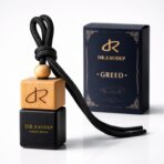 Greed Car Air Freshener — Aventos-Inspired Luxury Scent Diffuser for Cars, Long-Lasting Odor Eliminator with Premium Essential Oils, Unisex Car Perfume, Portable Hanging Diffuser Gift by DR. EauDeP