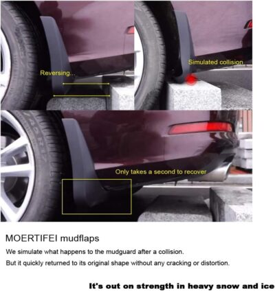 Car Mudguard Fender Mud Flaps Splash Guards Compatible with 2016 2017 2018 Toyota RAV4 / RAV4 Hybrid - Image 6