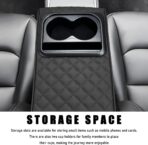 Yourkar Car Center Console Armrest Pillow, Waterproof Car Armrest Cover Cushion with Cup and Phone Holder, Memory Foam Arm Rest Box Protector for Most Vehicles, Car Accessories (Black) - Image 6