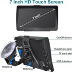 7-Inch HD Touchscreen GPS Navigator for Car, Truck & RV with 2025 Maps (Free Lifetime Updates), Voice Turn-by-Turn Guidance, Speed & Red Light Camera Alerts, Custom Truck Routing - Image 5