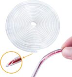 Eytool 5M Clear Door Edge Protectors, Rubber Edge Trim Seal Protector with U Shape Car Protection Door Edge Guard Fit for Most Car (Clear, 16.4FT)