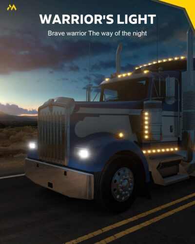 MAYELLO 4Pcs 4x6 LED Headlights DOT 60W Hi/Lo Sealed Beam Headlights Compatible with Peterbilt 379 Kenworth T800 T600 Freightinger Ford Probe Chevy Oldsmobile Cutlass H4651 H4652 H4656 H4666 H6545 - Image 3