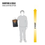 Carhartt Front Seat Car Organizer, Passenger Seat Storage & Organization for Books, Files, Folders, Laptop & More, Black - Image 6