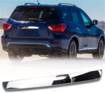 Rear Tailgate Garnish Handle Trim Chrome Compatible with Nissan Pathfinder S SV SL and Platinum 2013-2020 Rear Tailgate Handle Garnish Finisher Molding Replace 90810-3KG0A