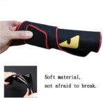 Soft Material Automotive Car Mud Flaps Universal Fit Black Splash Guards Rubber mud Guard No Collision Universal - Image 3