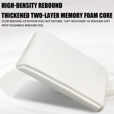 Car Armrest Cushion, Automotive Anti-Scratch Leather Memory Foam Center Console Pad Cover Protector Elbow Pillow Armrest Seat Box with Organizer Pockets Storage Bag, Universal Fit - Image 5