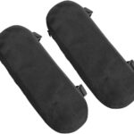 2PCS Car Elbow Pad Arm Rest Cover, Soft Armrest Cushion Pad for Arm Comfortable Support, Anti-Scratch Auto Armrest Pillow Protector, Universal Car Interior Accessory for Most Vehicles (Black)