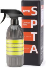 SPTA Plastic & Rubber Shine, 16oz 500ml Rubber, and Plastic Dressing - Tire Dressing, Non-Greasy, Dry to The Touch Shine for Plastic,Tires,Trim, and More,Safe for Cars,Trucks,SUVs,RVs & More -CL004