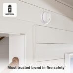 First Alert Smoke Alarm, 10-Year Sealed Battery Detector with Test & Silence Button, SMI110, 1-Pack - Image 4