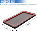 Car Dashboard Anti-Slip Grip Mat, Cell Phone Holder Gel Pad, Multifunctional Dashboard Sticky Pad, Universal Vehicle Interior Accessories for GPS, Keychains, Sunglasses (Red) - Image 2