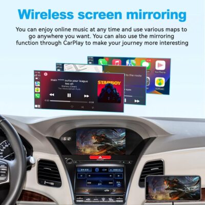 Wireless CarPlay Retrofit kit for Acura RLX ILX MDX RDX TLX Wireless CarPlay & Android Auto Module Accessories, Support Mirror Link, Camera - Image 5