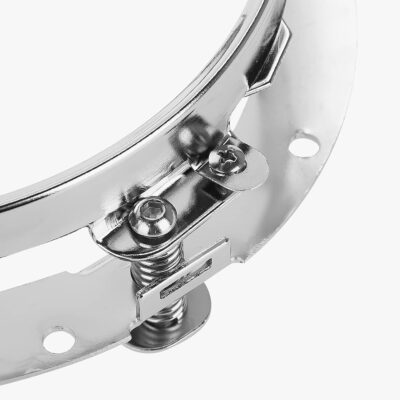 7 Inch Car Headlight Mounting Bracket, LED Light Fix Firmly with Springs, Universal Fit for Motorcycles with Headlight (Silver) - Image 9